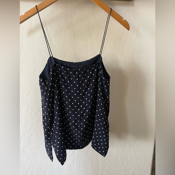 EVERLANE Women’s Polka Dot Camisole, Minimalist Thin Strap, Size 2••Contemporary - Picture 7 of 14